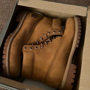 6” rust timberland waterproof